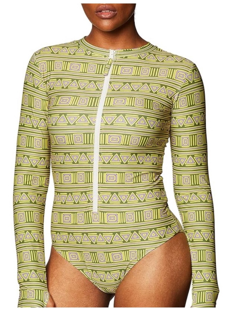 Mott50 x Margherita Lucia Zip One-Piece Swimsuit Medium